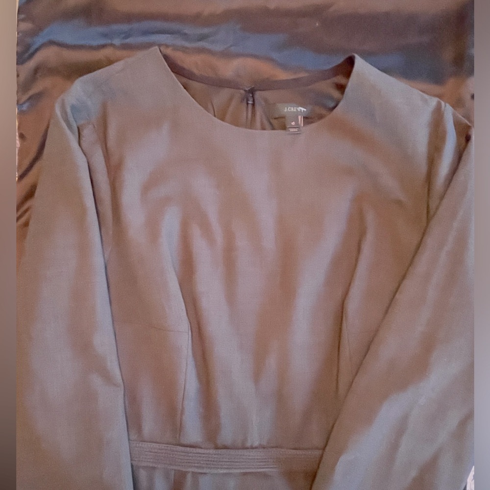 J. Crew long sleeve sheath